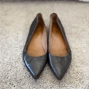 Frye Charcoal Sienna Ballet Flat